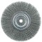 Weiler 8" Narrow Face Crimped Wire Wheel, .0118" Steel Fill, 5/8" Arbor Hole 1165 - alternate 1
